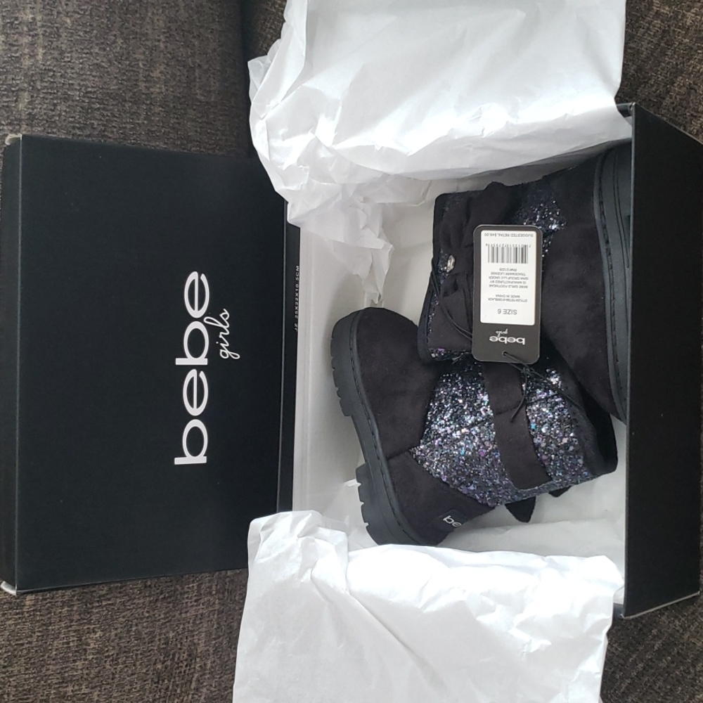 NWT Bebe Toddler Boots Size 6